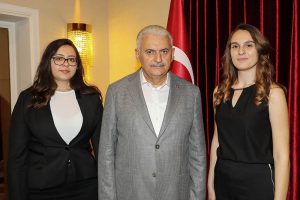 Başbakan Yıldırım, Avrupa birincisi gençlerle buluştu