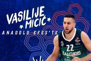 Anadolu Efes Vasilije Micic'i kadrosuna kattı