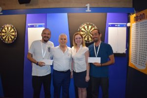 Bursa'da dart turnuvasında kazananlar belli oldu