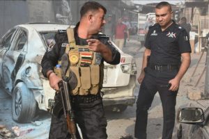 Bağdat'ta Haşdi Şabi polisle çatıştı