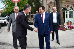 Bursa Valisi Küçük'ten Başkan Taban'a ziyaret