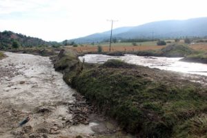 Bolu'da sağanak ve dolu tarım arazilerine zarar verdi