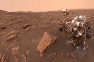 Toz fırtınası Mars'ı kaplıyor!