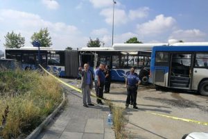 Ankara'da 2 halk otobüsü çarpıştı