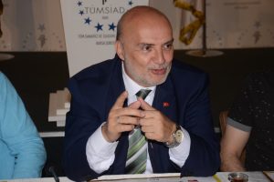 Bursa milletvekili adayı Yelis, TÜMSİAD'ı ziyaret etti