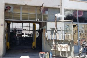 Semavere 3 metrelik egzoz taktı