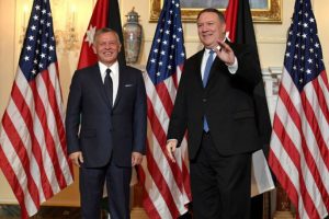Pompeo, Ürdün Kralı Abdullah ile görüştü