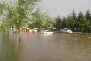 Eskişehir'de 'sağanak' etkili oldu