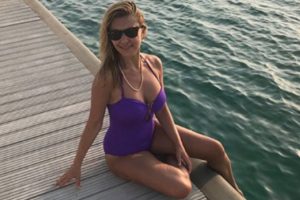 Zeynep Mansur tatilde