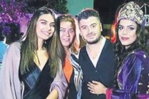 Amine Gülşe'den düğün provası