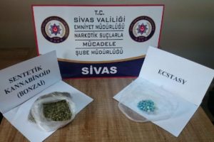 Sivas'ta uyuşturucu operasyonu: 2 tutuklama