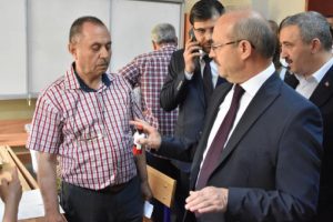 Siyasetçiler Konya'da oyunu kullandı
