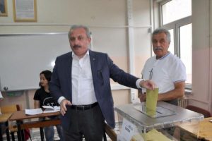 Başkan Şentop: Seçim güzel bir havada geçiyor