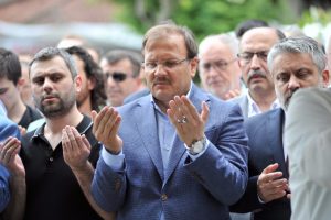 Başbakan Yardımcısı Çavuşoğlu Bursa İnegöl'de cenaze törenine katıldı