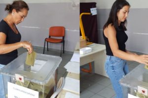 Oy kullanan Hülya Avşar: Tek istediğimiz...