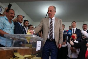 İnce'nin oy kullandığı sandıktan Erdoğan çıktı
