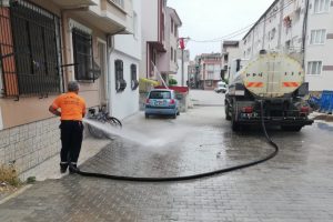 Bursa Gemlik'te yaz temizliği