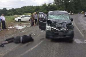 Motosiklet sürücüsü feci şekilde hayatını kaybetti