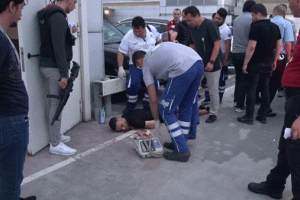 Havalimanında alkol komasına girdi