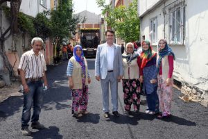 Bursa Osmangazi'de asfalt çalışmaları hız kesmiyor