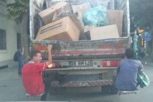 Trafikte tehlikeli oyun