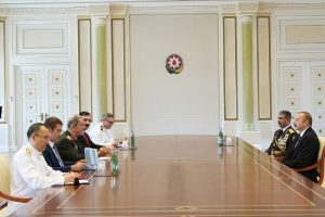 Aliyev, Hulusi Akar'ı kabul etti