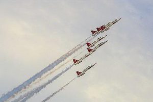 Türk Yıldızları ve SOLOTÜRK Bakü semalarında