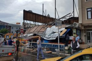 Düzce'de ortalık savaş alanına döndü
