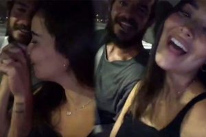Survivor'dan elenen Hakan Hatipoğlu eşi Gizem'le kavuştu