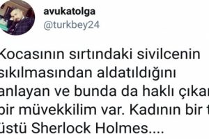 Aldatıldığını kocasının sırtındaki sivilceden anladı