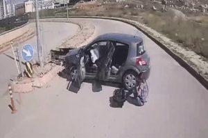 Kahraman şoför yaralı bebeği hastaneye yetiştirdi