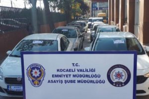 29 otomobil ve hafif ticari araç ele geçirildi