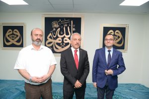 300 kişilik hastane mescidi hizmete açıldı