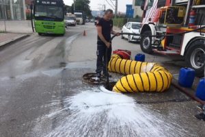 'Kötü koku' tüm ilçeyi rahatsız etti
