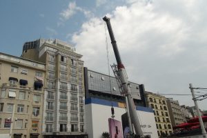 Taksim Meydanı'nda ilginç görüntü