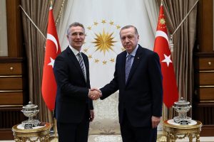 Erdoğan, Stoltenberg ile görüştü
