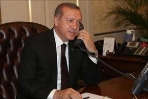 Cumhurbaşkanı Erdoğan'a tebrik telefonu