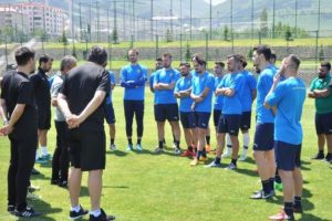 Ankaragücü'nün yeni transferi antrenmanda