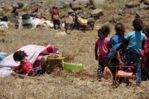 Suriye'nin güneyinde zorunlu göç dalgası büyüyor