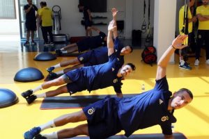 Fenerbahçe günü salon çalışması ile tamamladı