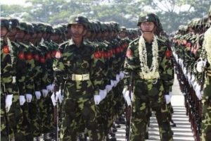 Myanmar ordusu bir çocuğu yaraladı