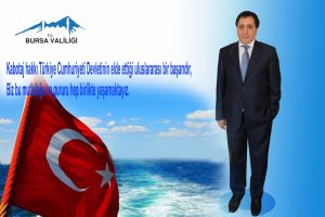 Bursa Valisi Küçük'ten Kabotaj ve Denizcilik Bayramı mesajı