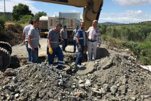Bursa Büyükşehir, Mudanya kırsalda çalışmalarını sürdürüyor