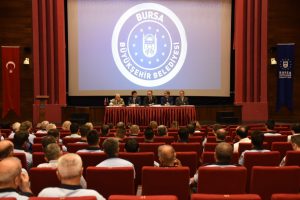 Bursa'da zabıtaya destek