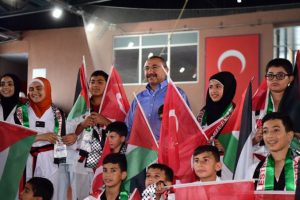 Sancaktepe Belediyesi'nden Filistinli sporculara jest