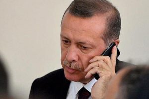 Erdoğan Barzani ile telefonda görüştü