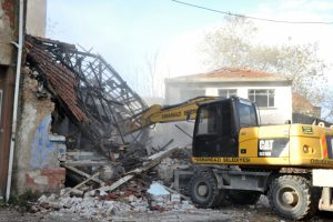 Bursa Osmangazi'de yıkım