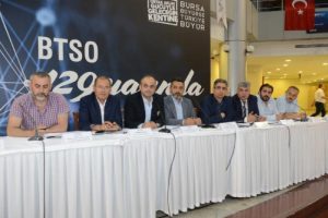 Bursa'da Meslek Komitesi Genişletilmiş Sektörel Analiz Toplantısı yapıldı