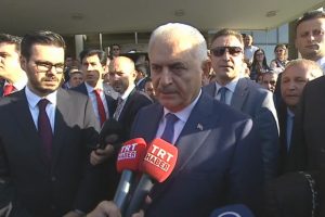 Başbakan Yıldırım'dan TRT'ye veda ziyareti
