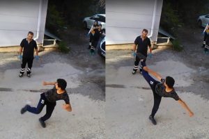 Bursa'da uyuşturucu bağımlısından 112 ekibine ''Kungfulu'' tepki